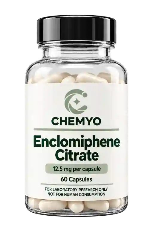 Chemyo Enclomiphene Citrate bottle