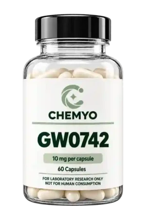 GW0742 for sale – 10mg research capsules, 60 count bottle by Chemyo