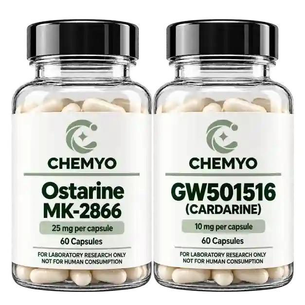 Chemyo Ostarine and Cardarine two-bottle pack