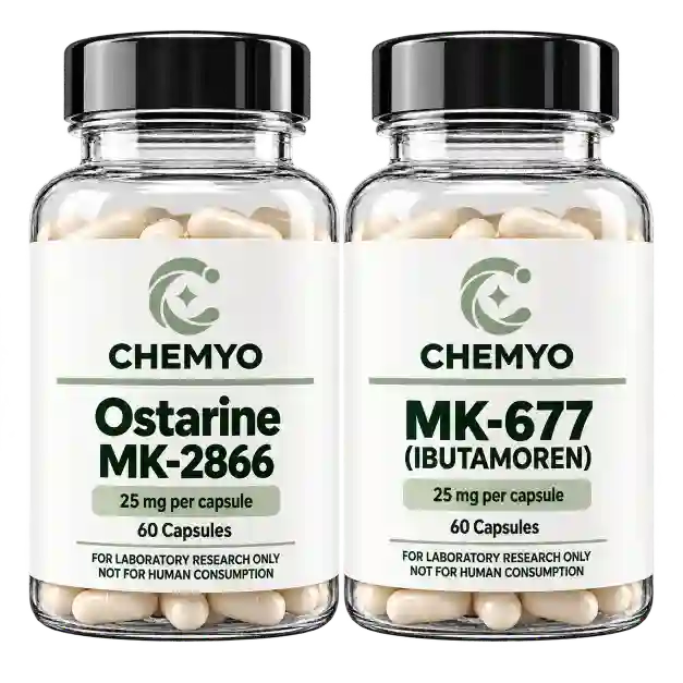Chemyo Ostarine and MK-677 two-bottle pack