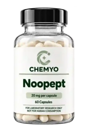 Noopept for sale – 20mg research capsules, 60 count bottle by Chemyo