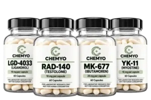 Synergy Stack (RAD-140 (Testolone) + LGD-4033 (Ligandrol)+ MK-677 (Ibutamoren) + YK-11